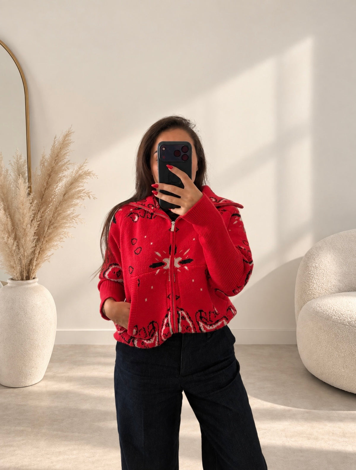 Gilet Rouge « Carmen »